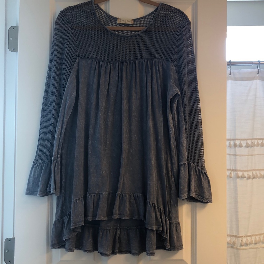 Altair’d State cage peplum blouse
